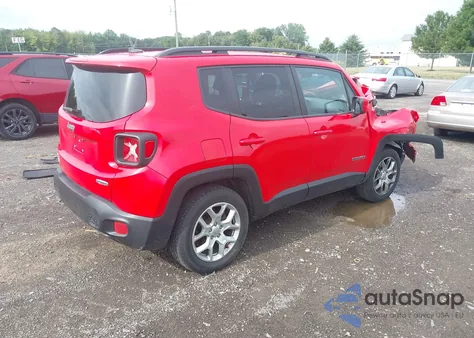 2016 Jeep Renegade Latitude from USA, damaged, VIN ZACCJBBT4GPC57924